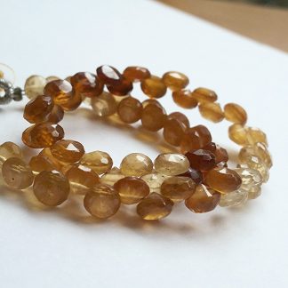 Hessonite Garnet Beads